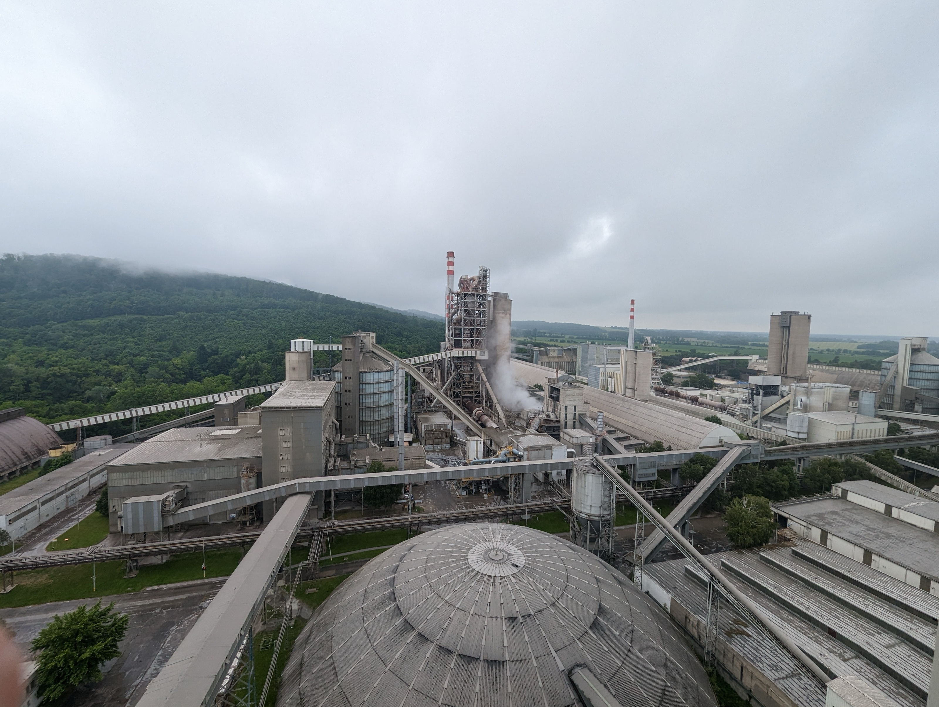 Industrial equipment and production lines at Danucem Rohoznik