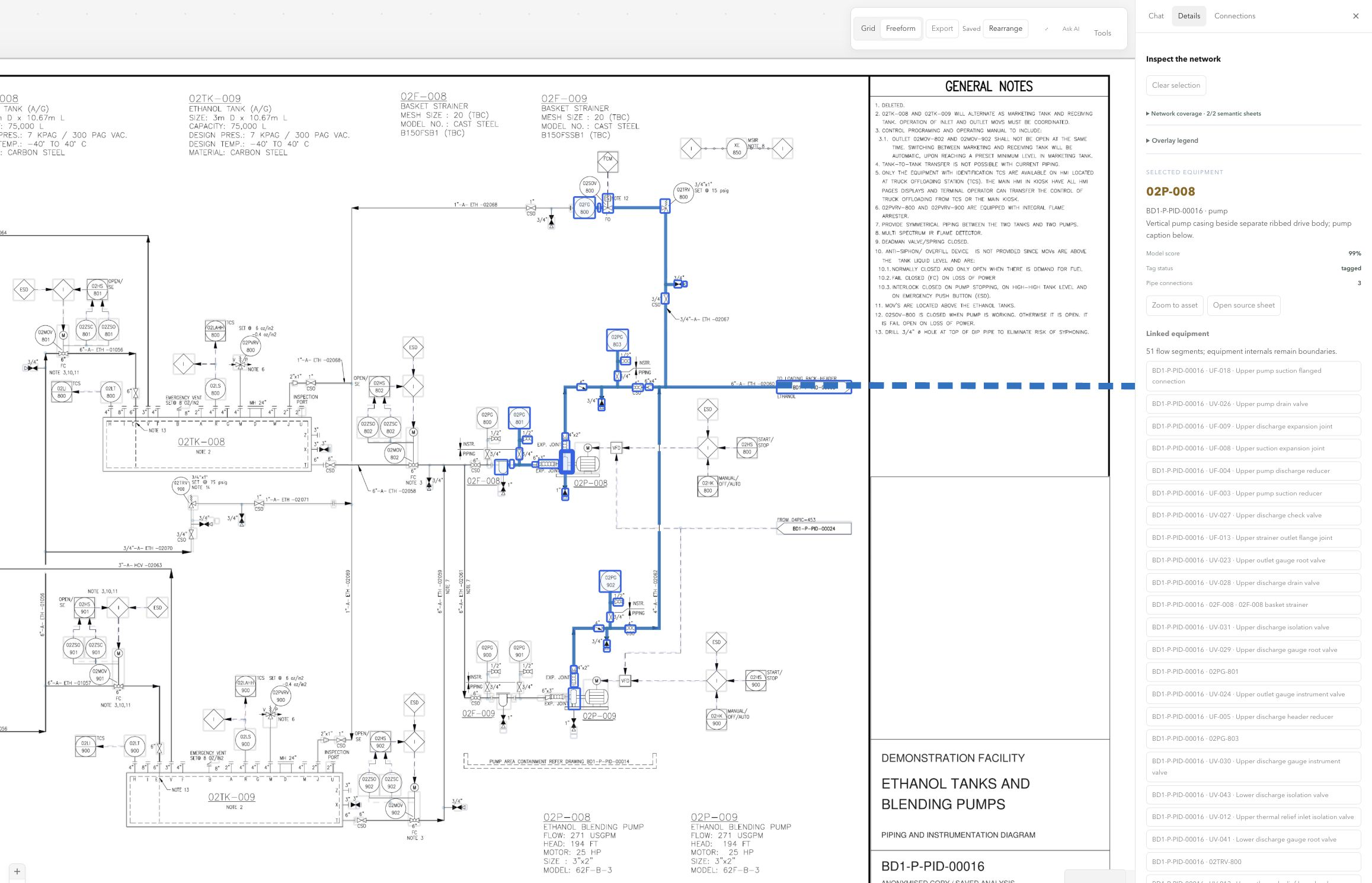 Connected drawing workspace