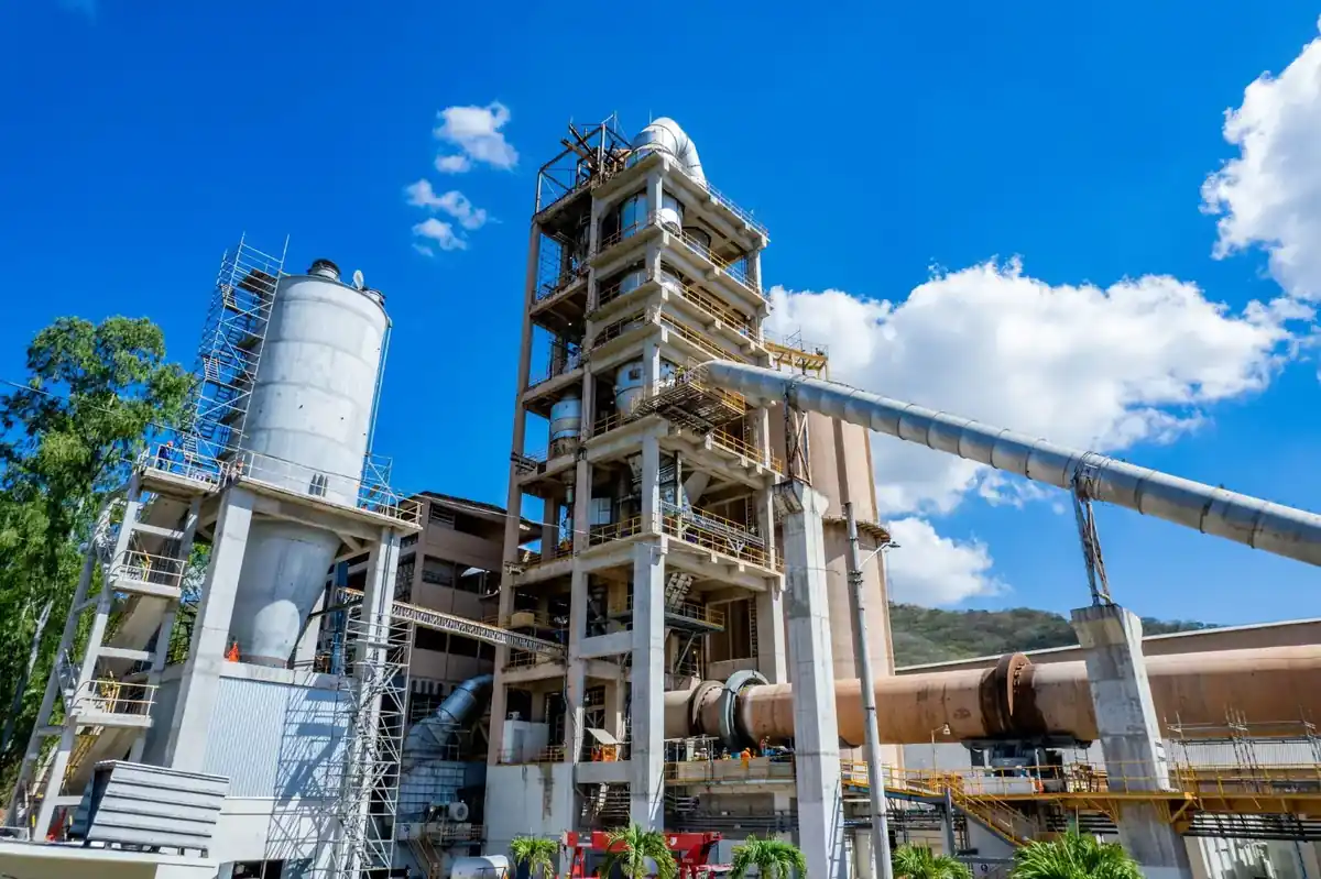 Holcim's industrial plant